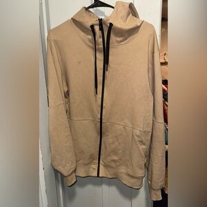 Solid Mens Zip-Up hoodie size M